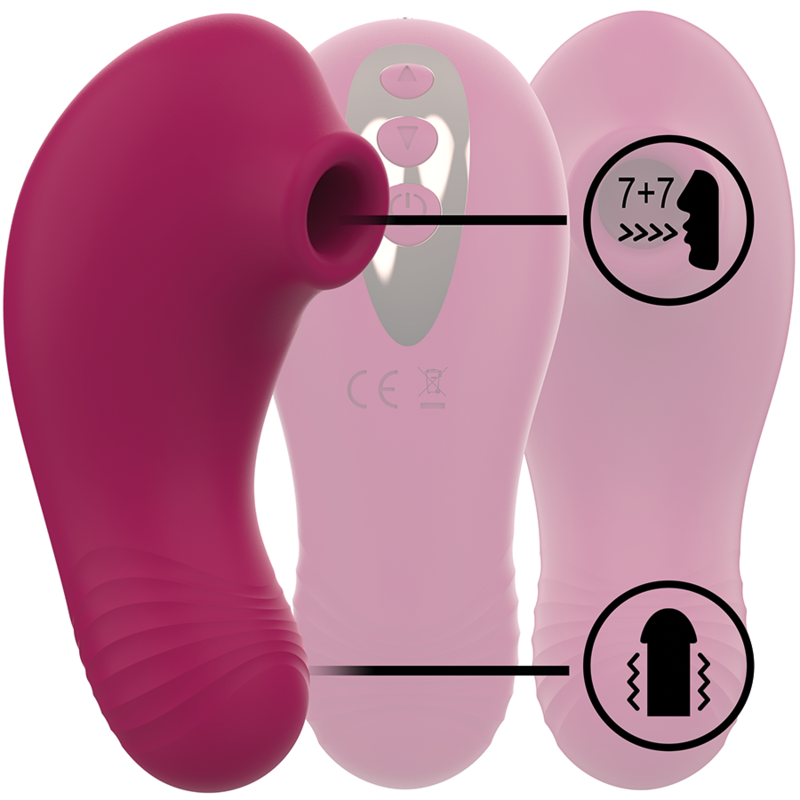 RITHUAL™ - SHUSHU PRO STIMULATEUR CLITORAL 2 MOTEURS PUISSANTS ORCHIDÉE