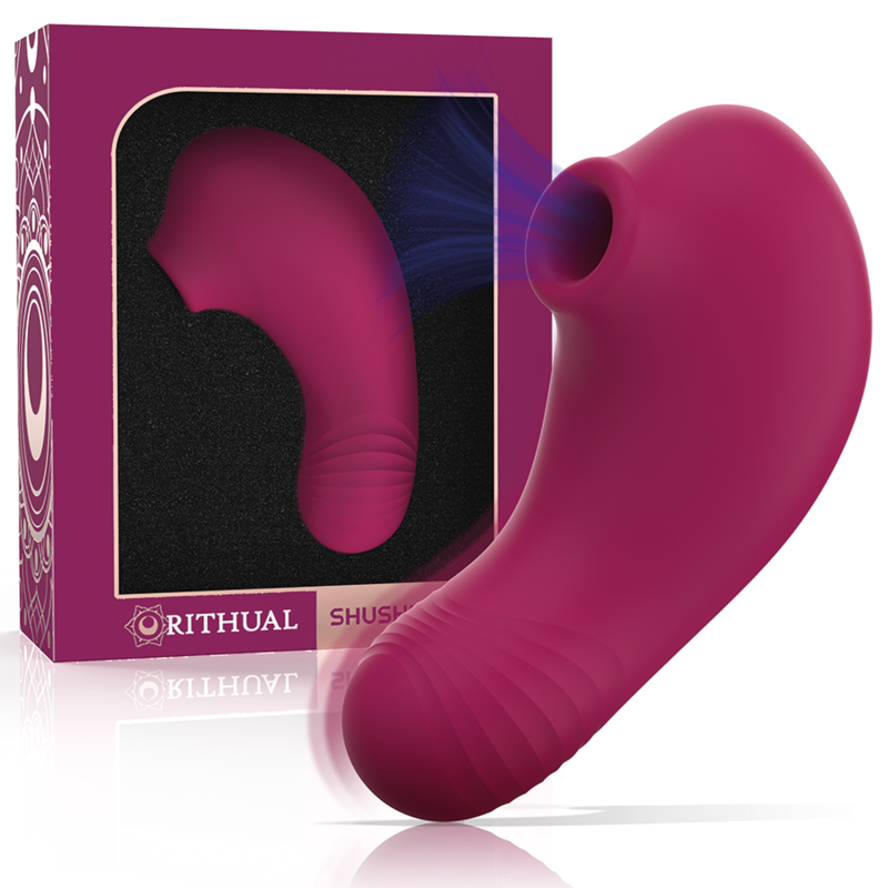 RITHUAL™ - SHUSHU PRO STIMULATEUR CLITORAL 2 MOTEURS PUISSANTS ORCHIDÉE